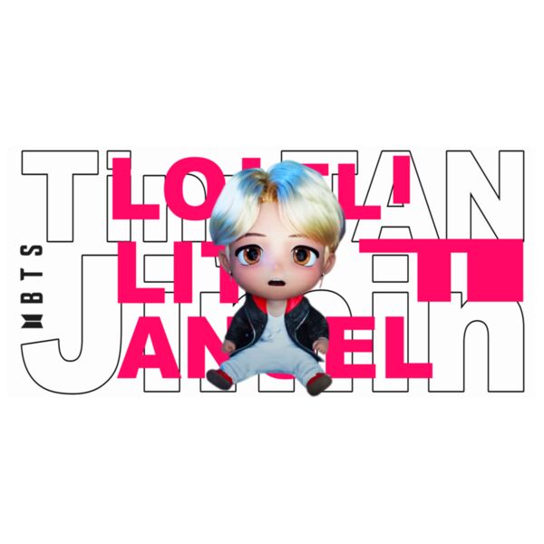 JIN,  BTS Design, Mug, Frame, Background - BTS-012 Thumbnail