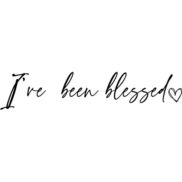 I've been blessed - CSC-005B Thumbnail