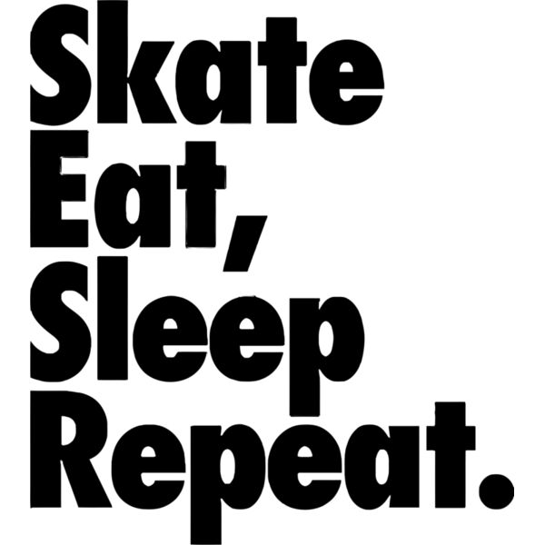 Skate, Eat, Sleep, Repeat, Checkbox Eat Sleep - ESD-02 Thumbnail