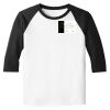 Raglan 3/4 Roundneck Shirt (White Body) Thumbnail