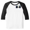 Raglan 3/4 Roundneck Shirt (White Body) Raglan 3/4 Roundneck Shirt (White Body) Thumbnail