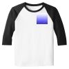 Raglan 3/4 Roundneck Shirt (White Body) Thumbnail