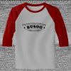 Raglan 3/4 Roundneck Shirt (Gray Body) Thumbnail
