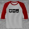 Raglan 3/4 Roundneck Shirt (Gray Body) Thumbnail