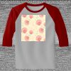 Raglan 3/4 Roundneck Shirt (Gray Body) Thumbnail