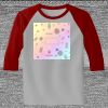 Raglan 3/4 Roundneck Shirt (Gray Body) Thumbnail
