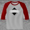 Raglan 3/4 Roundneck Shirt (Gray Body) Thumbnail