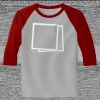 Raglan 3/4 Roundneck Shirt (Gray Body) Thumbnail