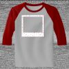 Raglan 3/4 Roundneck Shirt (Gray Body) Thumbnail