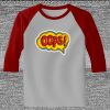 Raglan 3/4 Roundneck Shirt (Gray Body) Thumbnail