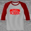 Raglan 3/4 Roundneck Shirt (Gray Body) Thumbnail