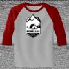 Raglan 3/4 Roundneck Shirt (Gray Body) Thumbnail