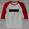 Raglan 3/4 Roundneck Shirt (Gray Body) Thumbnail
