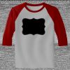 Raglan 3/4 Roundneck Shirt (Gray Body) Thumbnail