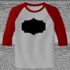 Raglan 3/4 Roundneck Shirt (Gray Body) Thumbnail