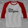 Raglan 3/4 Roundneck Shirt (Gray Body) Thumbnail