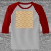 Raglan 3/4 Roundneck Shirt (Gray Body) Thumbnail