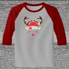 Raglan 3/4 Roundneck Shirt (Gray Body) Raglan 3/4 Roundneck Shirt (Gray Body) Thumbnail