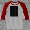 Raglan 3/4 Roundneck Shirt (Gray Body) Thumbnail