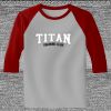 Raglan 3/4 Roundneck Shirt (Gray Body) Thumbnail