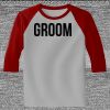 Raglan 3/4 Roundneck Shirt (Gray Body) Thumbnail