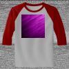 Raglan 3/4 Roundneck Shirt (Gray Body) Thumbnail