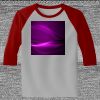 Raglan 3/4 Roundneck Shirt (Gray Body) Thumbnail