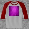 Raglan 3/4 Roundneck Shirt (Gray Body) Thumbnail
