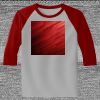 Raglan 3/4 Roundneck Shirt (Gray Body) Thumbnail