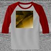 Raglan 3/4 Roundneck Shirt (Gray Body) Thumbnail