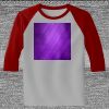 Raglan 3/4 Roundneck Shirt (Gray Body) Thumbnail