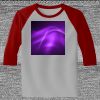 Raglan 3/4 Roundneck Shirt (Gray Body) Thumbnail