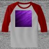 Raglan 3/4 Roundneck Shirt (Gray Body) Thumbnail