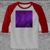 Raglan 3/4 Roundneck Shirt (Gray Body) Thumbnail