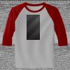 Raglan 3/4 Roundneck Shirt (Gray Body) Thumbnail