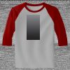 Raglan 3/4 Roundneck Shirt (Gray Body) Thumbnail