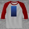 Raglan 3/4 Roundneck Shirt (Gray Body) Raglan 3/4 Roundneck Shirt (Gray Body) Thumbnail