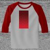 Raglan 3/4 Roundneck Shirt (Gray Body) Thumbnail