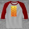 Raglan 3/4 Roundneck Shirt (Gray Body) Thumbnail
