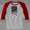 Raglan 3/4 Roundneck Shirt (Gray Body) Thumbnail