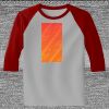 Raglan 3/4 Roundneck Shirt (Gray Body) Thumbnail