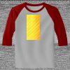Raglan 3/4 Roundneck Shirt (Gray Body) Thumbnail