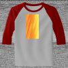Raglan 3/4 Roundneck Shirt (Gray Body) Raglan 3/4 Roundneck Shirt (Gray Body) Thumbnail