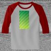 Raglan 3/4 Roundneck Shirt (Gray Body) Thumbnail