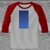 Raglan 3/4 Roundneck Shirt (Gray Body) Raglan 3/4 Roundneck Shirt (Gray Body) Thumbnail