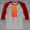 Raglan 3/4 Roundneck Shirt (Gray Body) Thumbnail