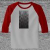 Raglan 3/4 Roundneck Shirt (Gray Body) Thumbnail