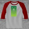Raglan 3/4 Roundneck Shirt (Gray Body) Raglan 3/4 Roundneck Shirt (Gray Body) Thumbnail