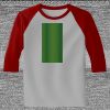 Raglan 3/4 Roundneck Shirt (Gray Body) Thumbnail