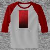 Raglan 3/4 Roundneck Shirt (Gray Body) Thumbnail